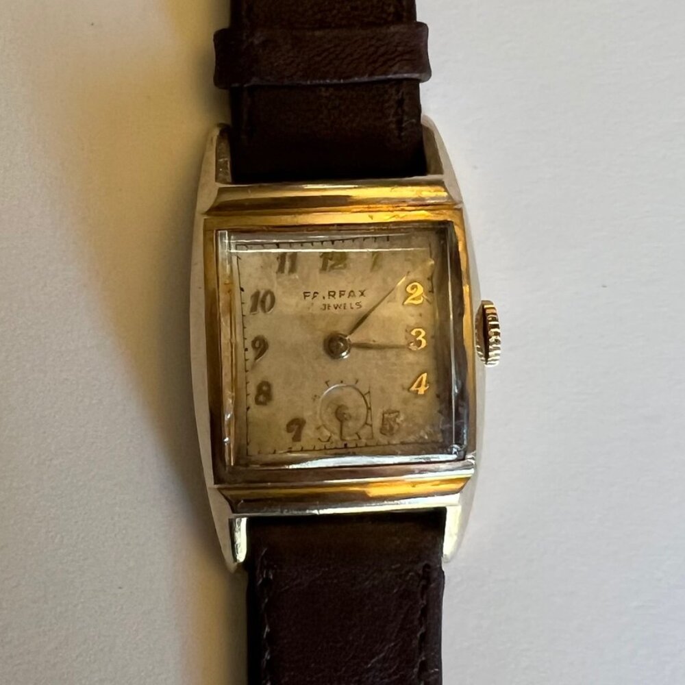 Vintage Fairfax 17 Jewels Automatic Watch 10K Gold